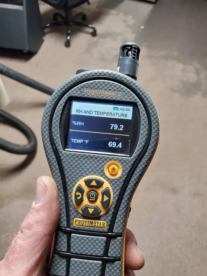Moisture meter humidity assessment for Fire & Smoke Damage Restoration in Hamtramck